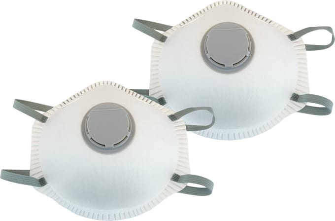 Wovar Stofmasker FFP2 met ventiel 2st | Per Set