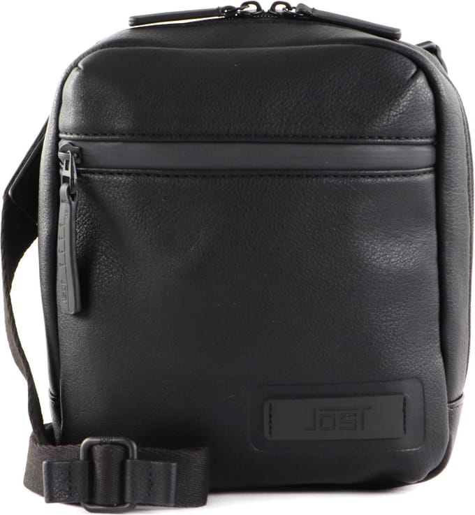 JOST Schoudertas Riga Shoulder Bag Black Zwart
