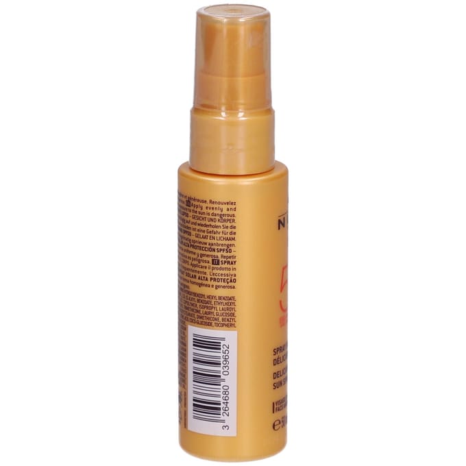 Nuxe Sun SPF50 Spray - Zonnespray voor gezicht en lichaam - 50 ml