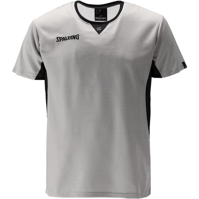Spalding Referee T-shirt Met Korte Mouwen Grijs S Man