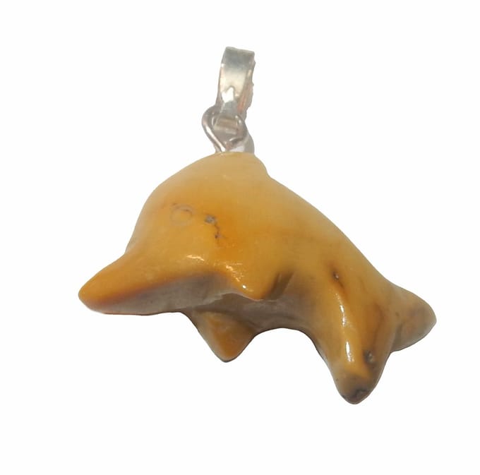Mokaiet Dolfijn Hanger Klein