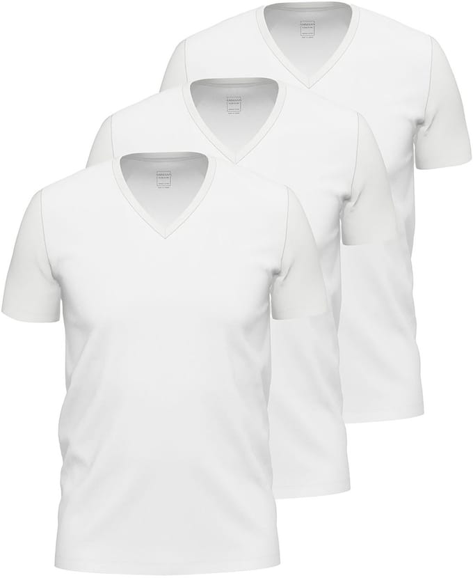 Ammann Heren onder t-shirts 3 pack Close to you