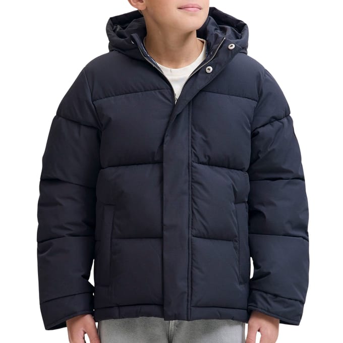 Jack & Jones Orinwood Hood Puffer Winterjas Junior - Maat 152