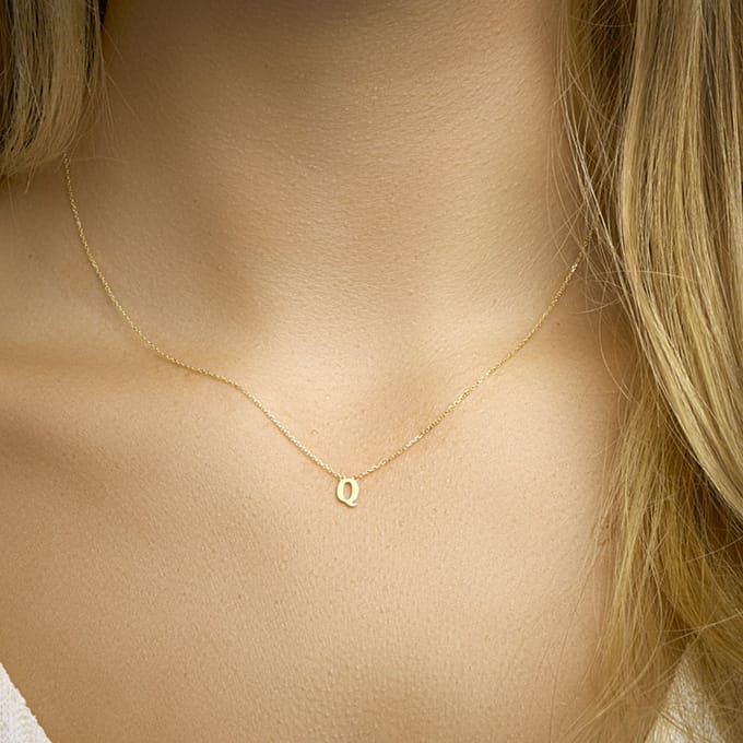 Collier Letter 40 - 42 - 44 Cm