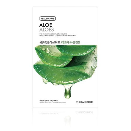 [PROMOTIE]THE FACE SHOP - Real Nature Face Mask - Aloe - 1stuk