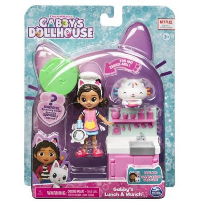 Spinmaster Gabby' Dollhouse Keuken Speelset met Gabby & Cake