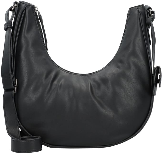 TOM TAILOR Schoudertas Bena Hobo Bag Black Zwart