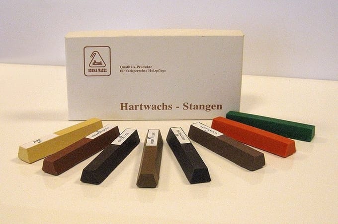 Borma Wachs Harde Stopwas voor hout Midden Eiken (kleur 48) - 1 stuk - 20 gram
