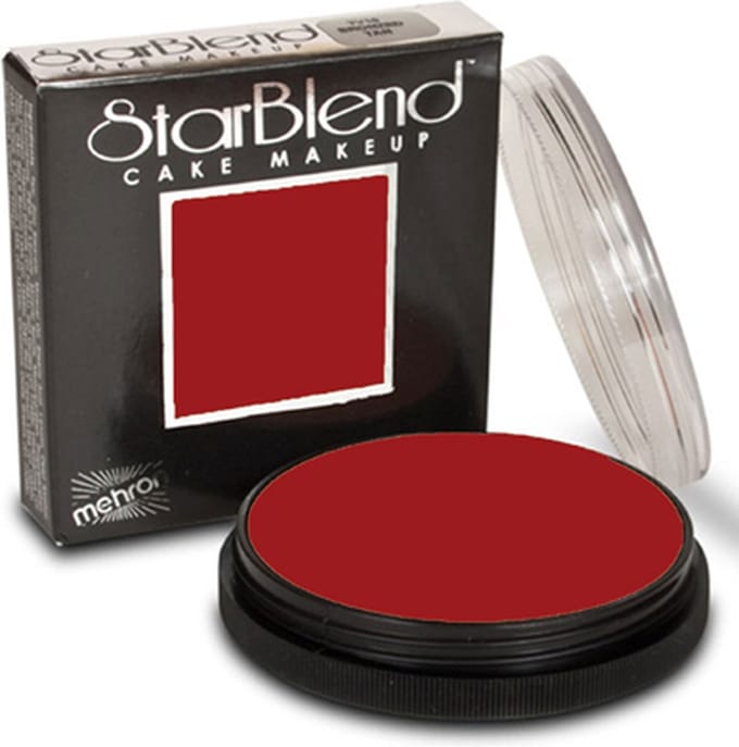 Mehron Starblend Cake Makeup | Poeder Schmink - Rood