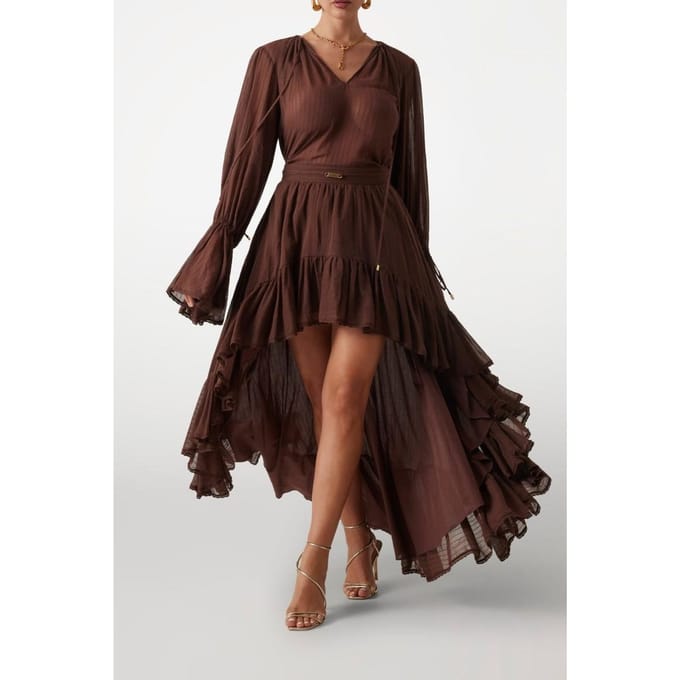 GUESS Marciano By  Elsa Long Skirt Cioccolata Größe: 38 | Maxiröcke Outlet | Damen