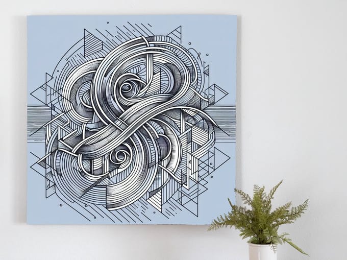 Kunstprint | Wanddecoratie | Forex | 100 × 100 cm