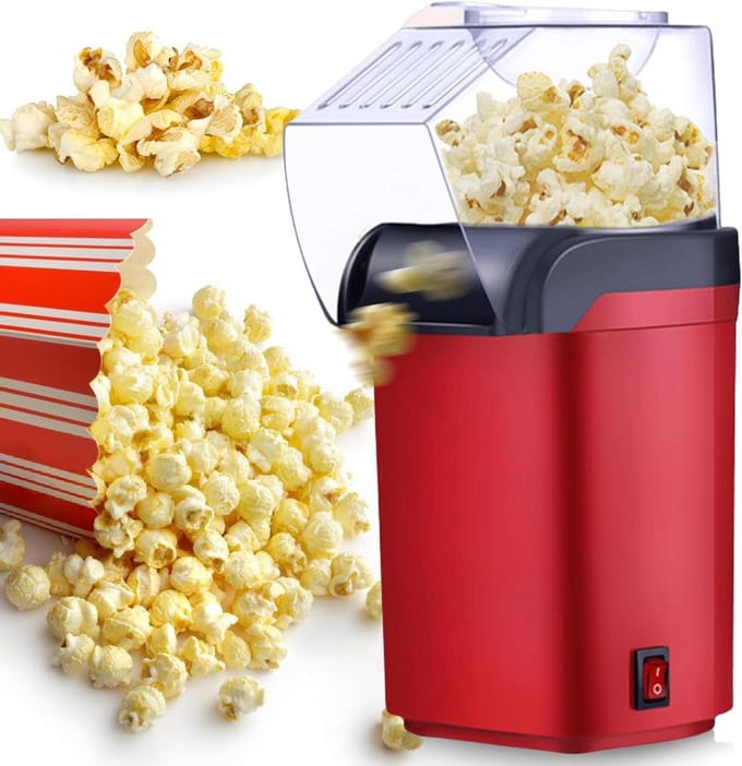 Premium Popcorn Machine - Popcornmakers - Popcornpan - Mais - makkelijk koken