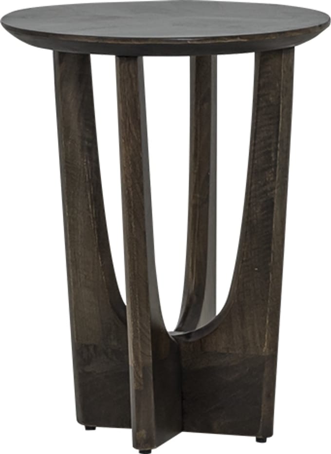 Tower Living Salontafel Fermo Rond Olijfbruin 40cm