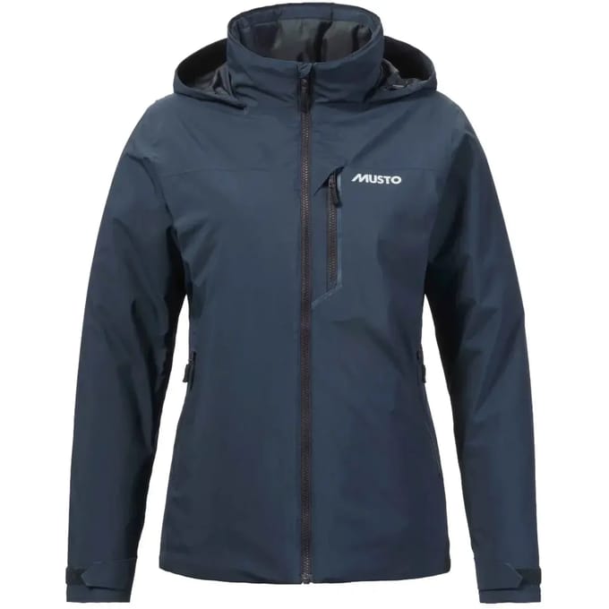 Waterdicht damesjack met capuchon Musto Br1 Pl Midlayer