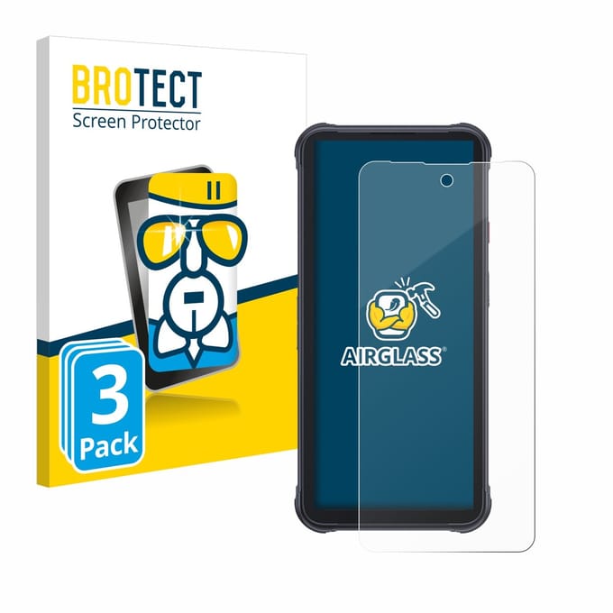Screenprotector 3 Stuks voor Cubot King Kong Power Beschermglas transparant
