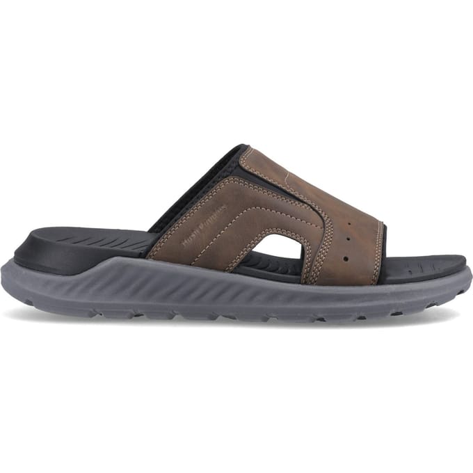 Hush Puppies Lewis Sandal Polyurethaan Heren Bruine Sandalen