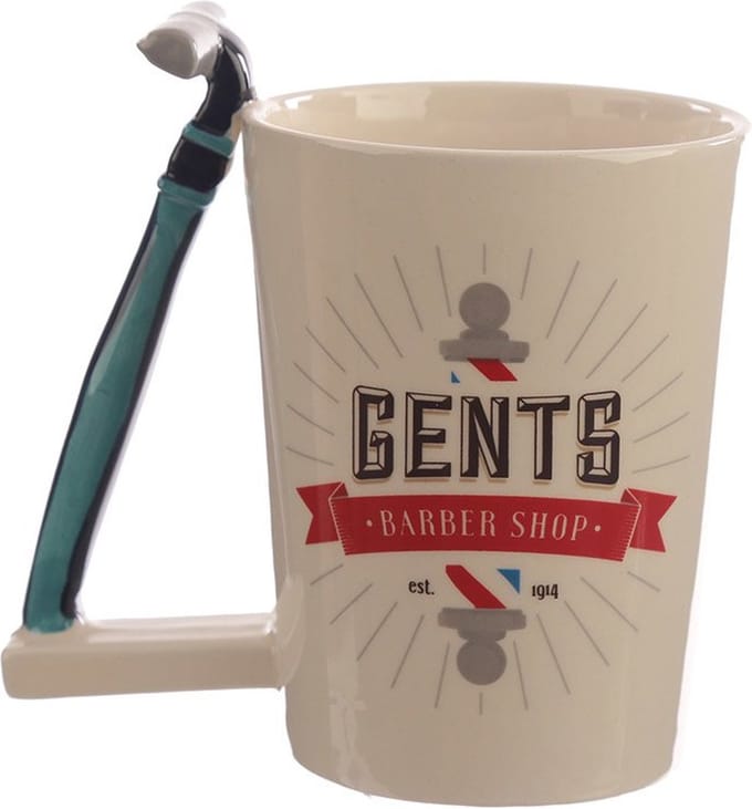 Keramiek mok Scheermes