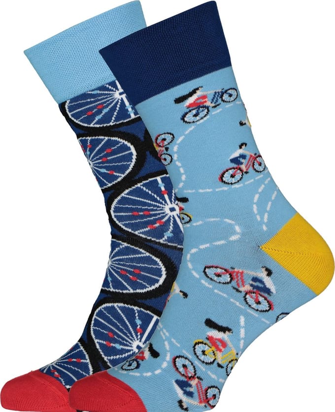 Many Mornings unisex sokken Bicycles - Unisex - Maat: 35 - 38