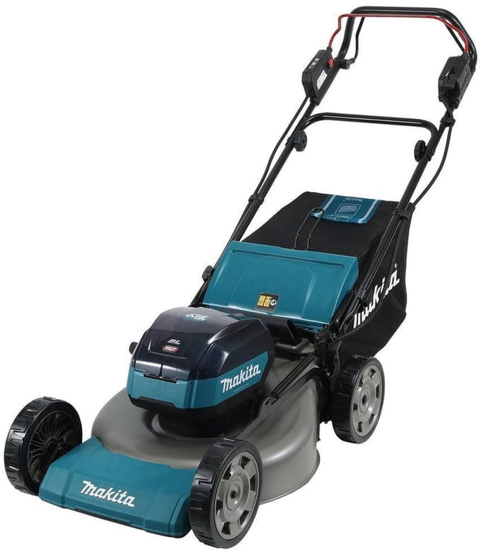Makita Akku-Rasenmäher Accu-grasmaaier Accu Zonder accu 1900 W 40 V Snijbreedte max. 53 cm Geschikt voor 2100 - 2600 m2