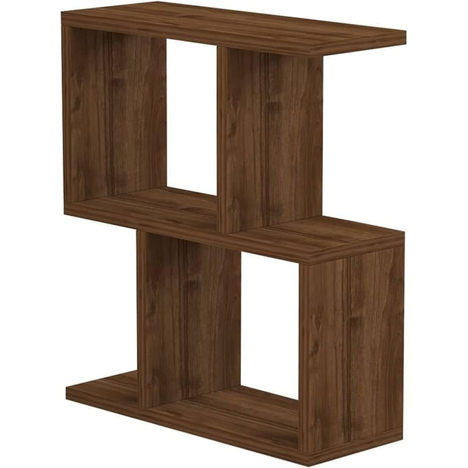Asir - Bijzettafel - Okkernoot - 51,4 x 45 x 17 cm