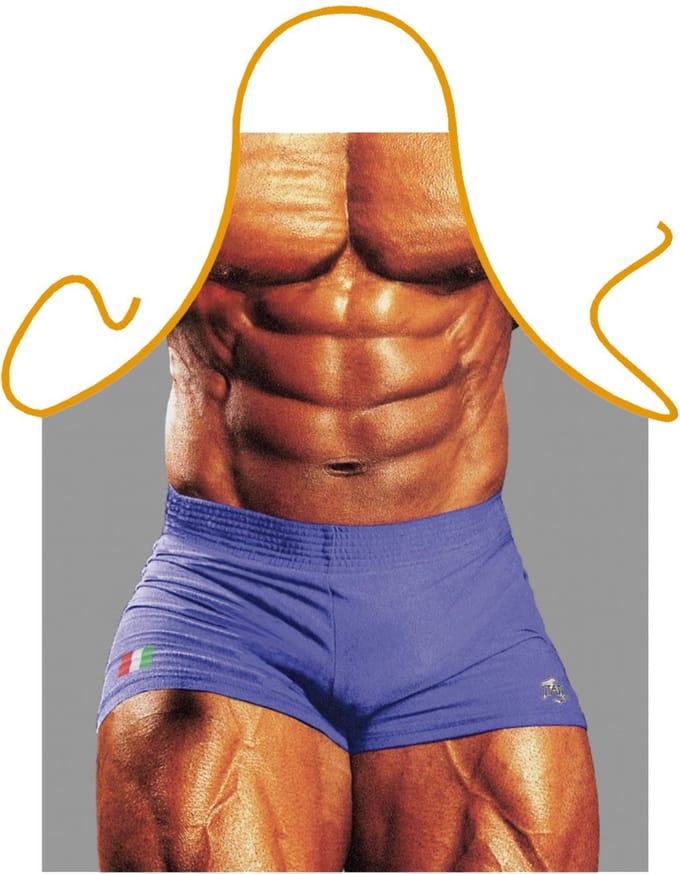 Macho - Grappig Leuk Sexy Schort Keukenschort