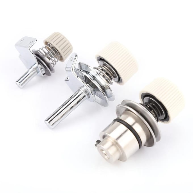 3 STUKS Industriële Naaimachine Draadspanningregelaar Montage Naaimachine Accessoire white