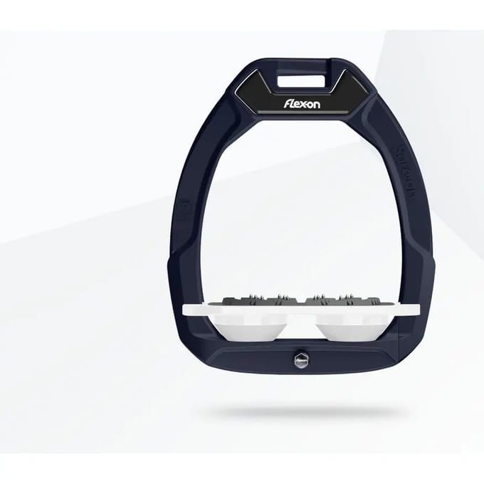 Plat Ultra Grip Veiligheidsijzers Blauw/Wit/Wit Flex-On Safe-On