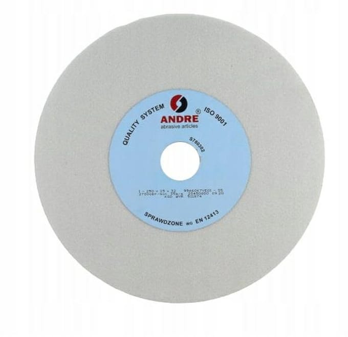 Andre 99A Serie - Platte Slijpschijf - 250mm x 25mm x 32mm - Keramisch Bindmiddel - Elektrokorund