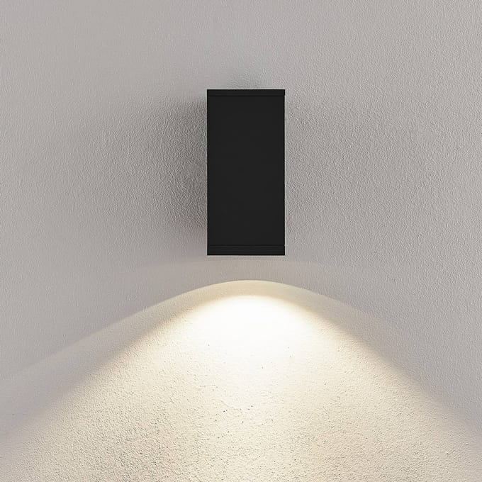 Deko-Light LED buiten wandlamp ShoreLine Pro Square, donkergrijs, 830/840