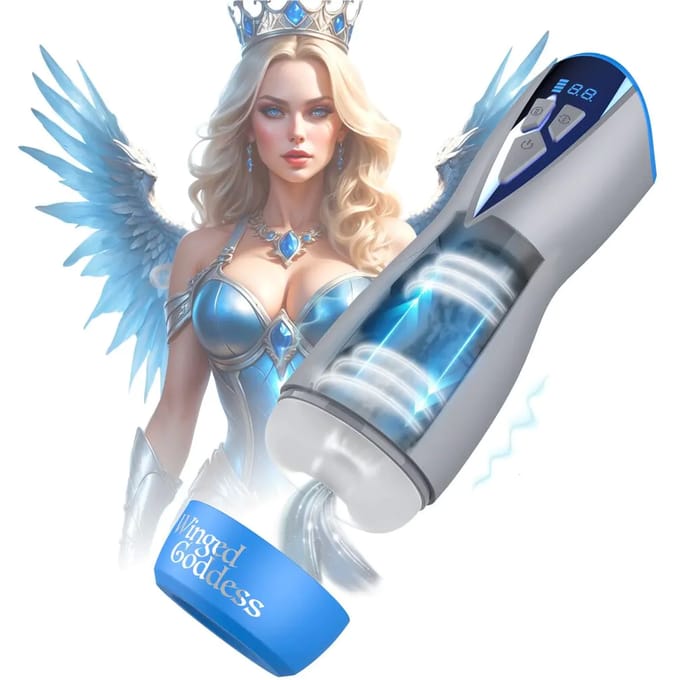 Masturs -Eloa Winged Goddess Multifunctionele Masturbator voor Mannen