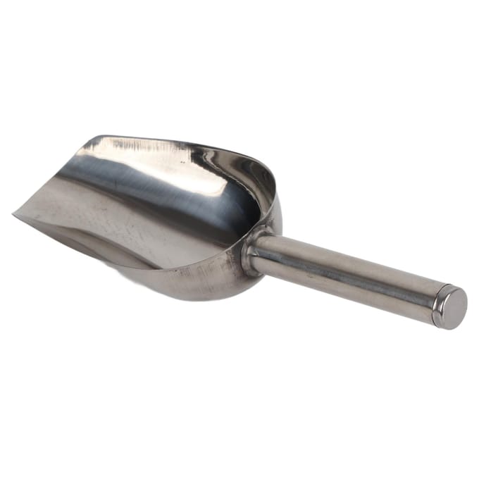 RVS IJsschep Multifunctioneel Verdikt Roestvrij Vaatwasserbestendig Metalen IJsschep voor IJs Small gray