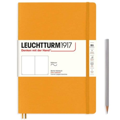 Leuchtturm1917 notitieboekje softcover composition b5 blanco rising sun