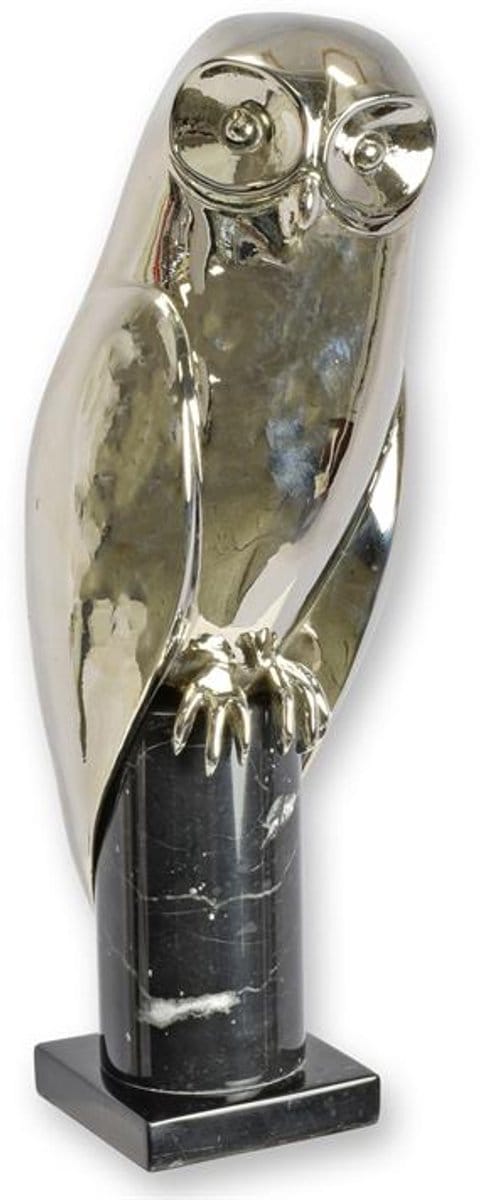 Bronzen beeld - Uil - sculptuur - 42,8 cm hoog
