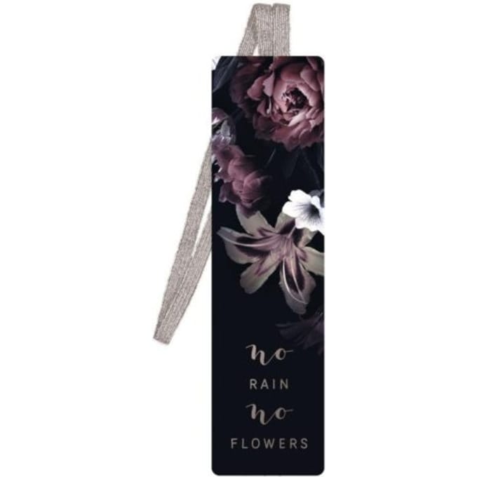 Libri_x boekenlegger met elastiek - flowers