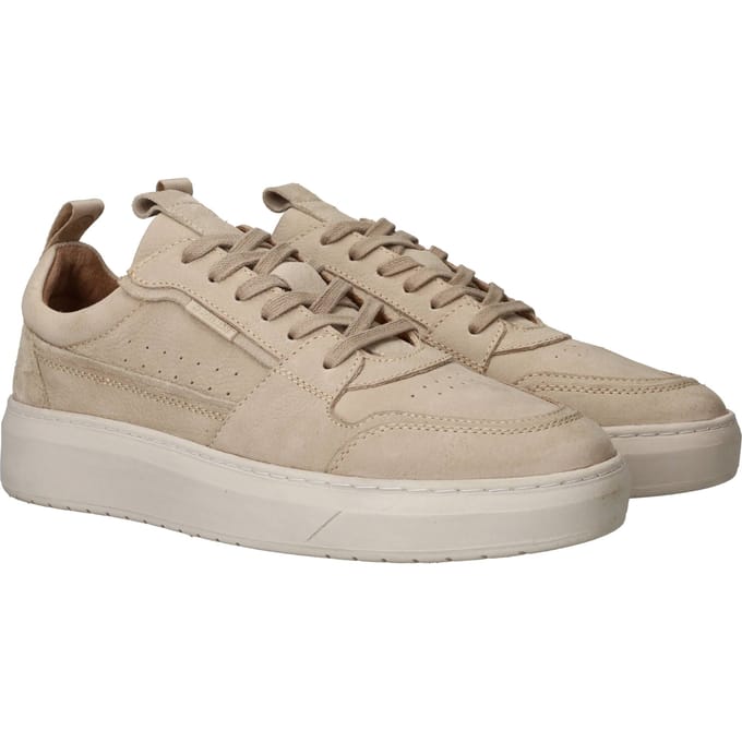 PS Poelman Sneakers - Heren - Beige - Maat:43