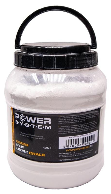 Power System Gym Magnesia Los Poeder 500g - Verbeter je Grip