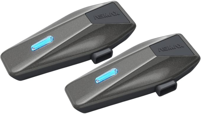 ASMAX S2 Bluetooth Communicatiesysteem Duo Pack - Bluetooth Intercom