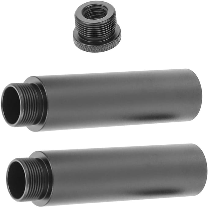 Microfoon Verlenger - Microfoon Arm - Flexibele Positionering - Verhoogt Bereik - Set van 3 - Zwart