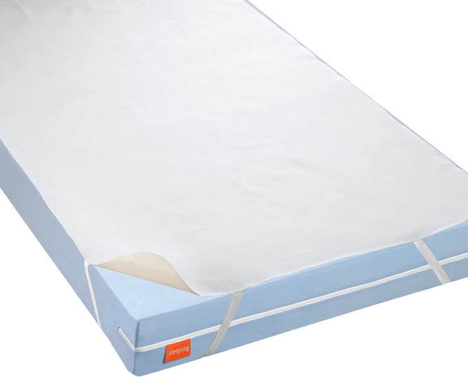 Waterdichte Molton Matrasoplegger 180x200 cm - Incontinentie Oplegger Kookvast en Ademend