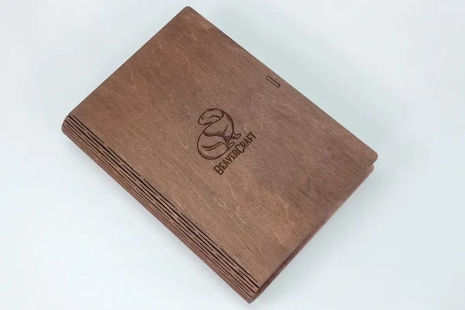 BeaverCraft Houtsnijset Lepels - 4-delige Set In Boekvorm
