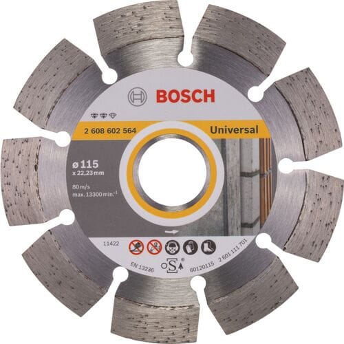 Bosch Expert for Universal diamantschijf universeel 115x22,2x2,2mm