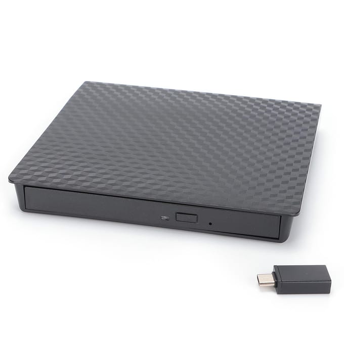 Externe DVDCD Brander USB3.0 TypeC Laptop Desktop Mobiele Externe Optische Drive gray