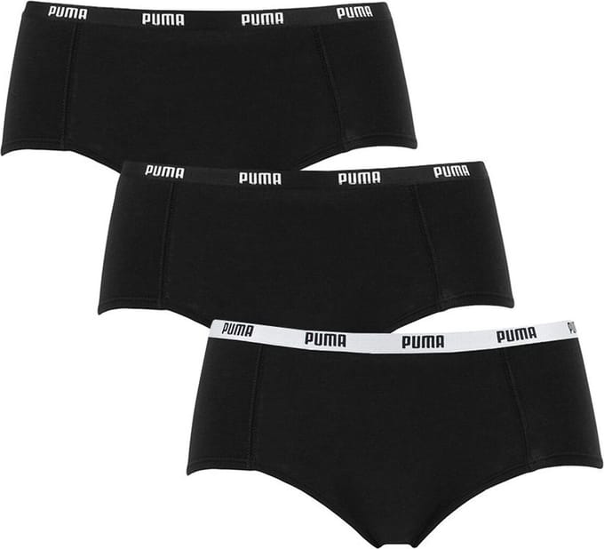 PUMA Dames 3P Mini Short - Maat XL
