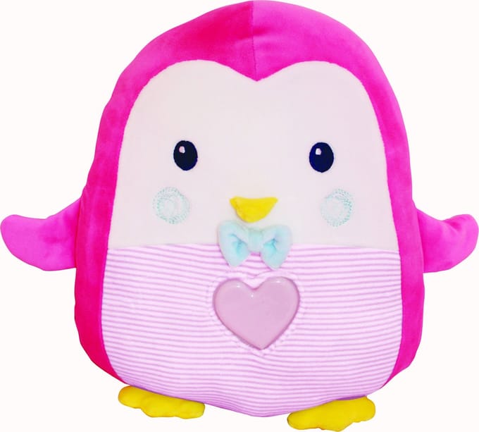 Dimian Pluche pinguin - Met licht en klassieke muziek