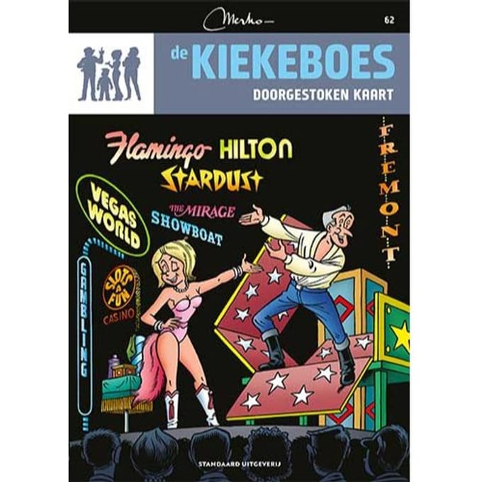 Doorgestoken Kaart - De Kiekeboes - Merho