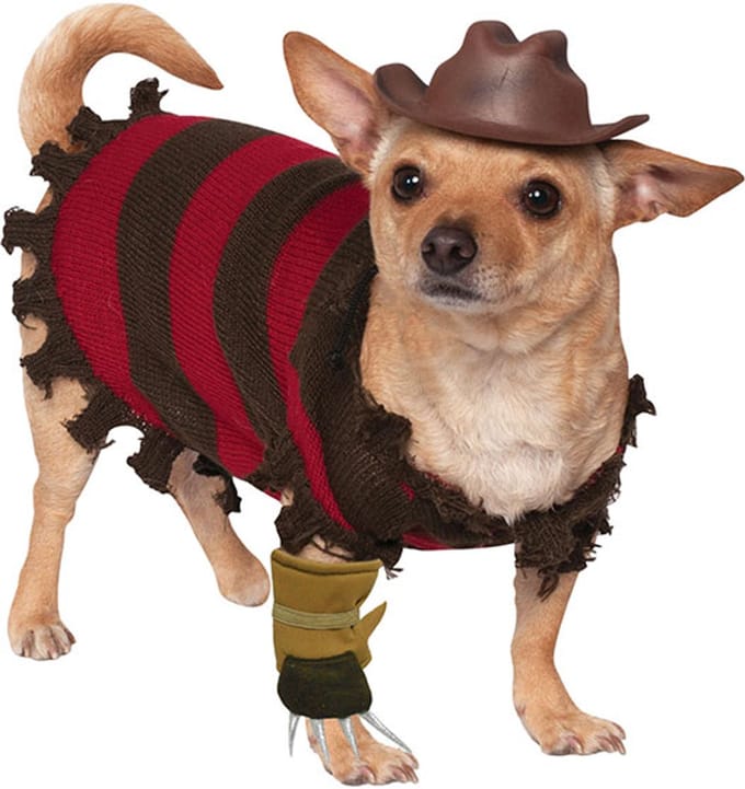 Rubies - Friday 13th Freddy Killer honden (maat S)