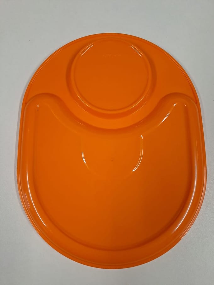 Tupperware 6 Bordjes Oranje