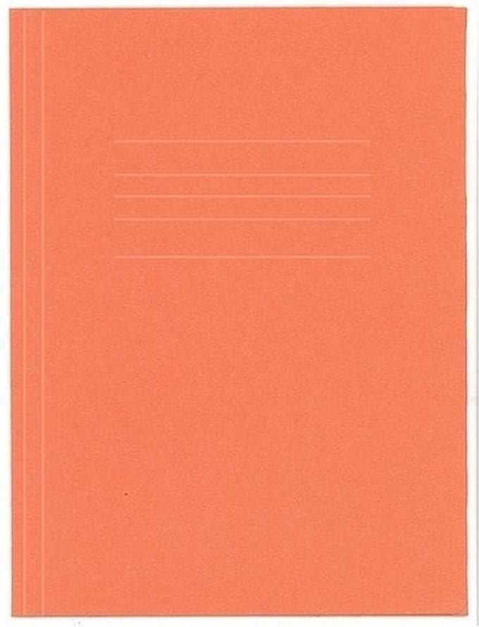 300 grs, A4, oranje