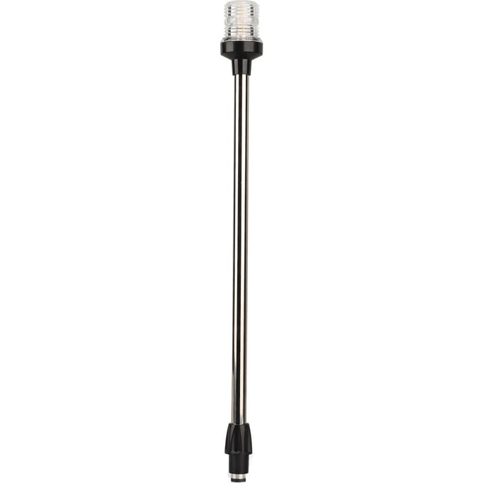 Feu de navigation pour bateau, étanche IP65, faible consommation d'énergie, blanc, 61 cm black
