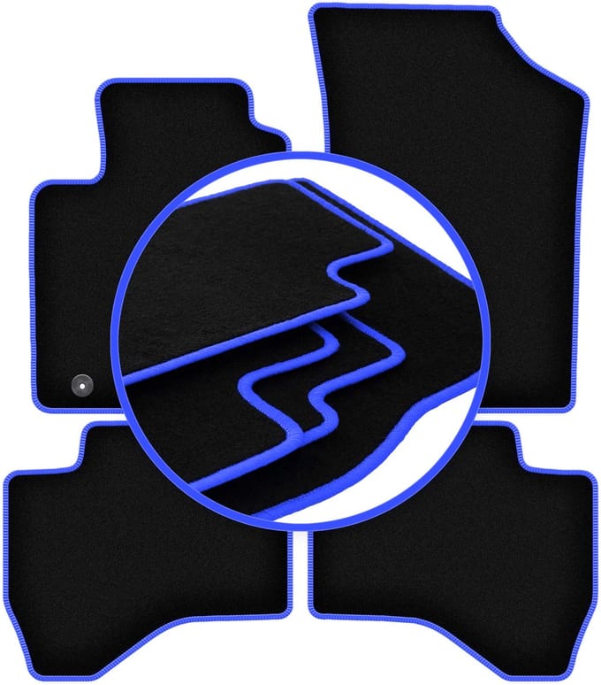 CARLUX-BLUE automatten voor: Citroen C1 II hatchback (2014-)